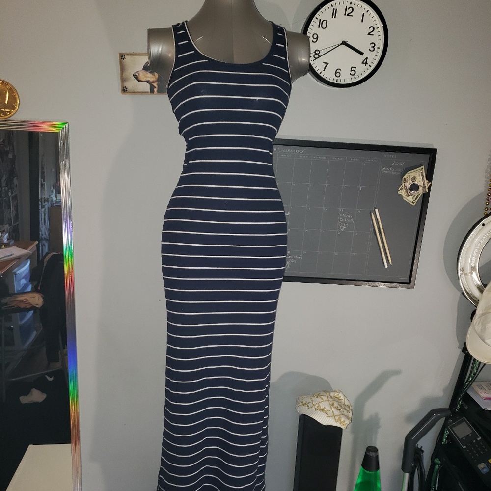 Blue $ White Stripped Sundress